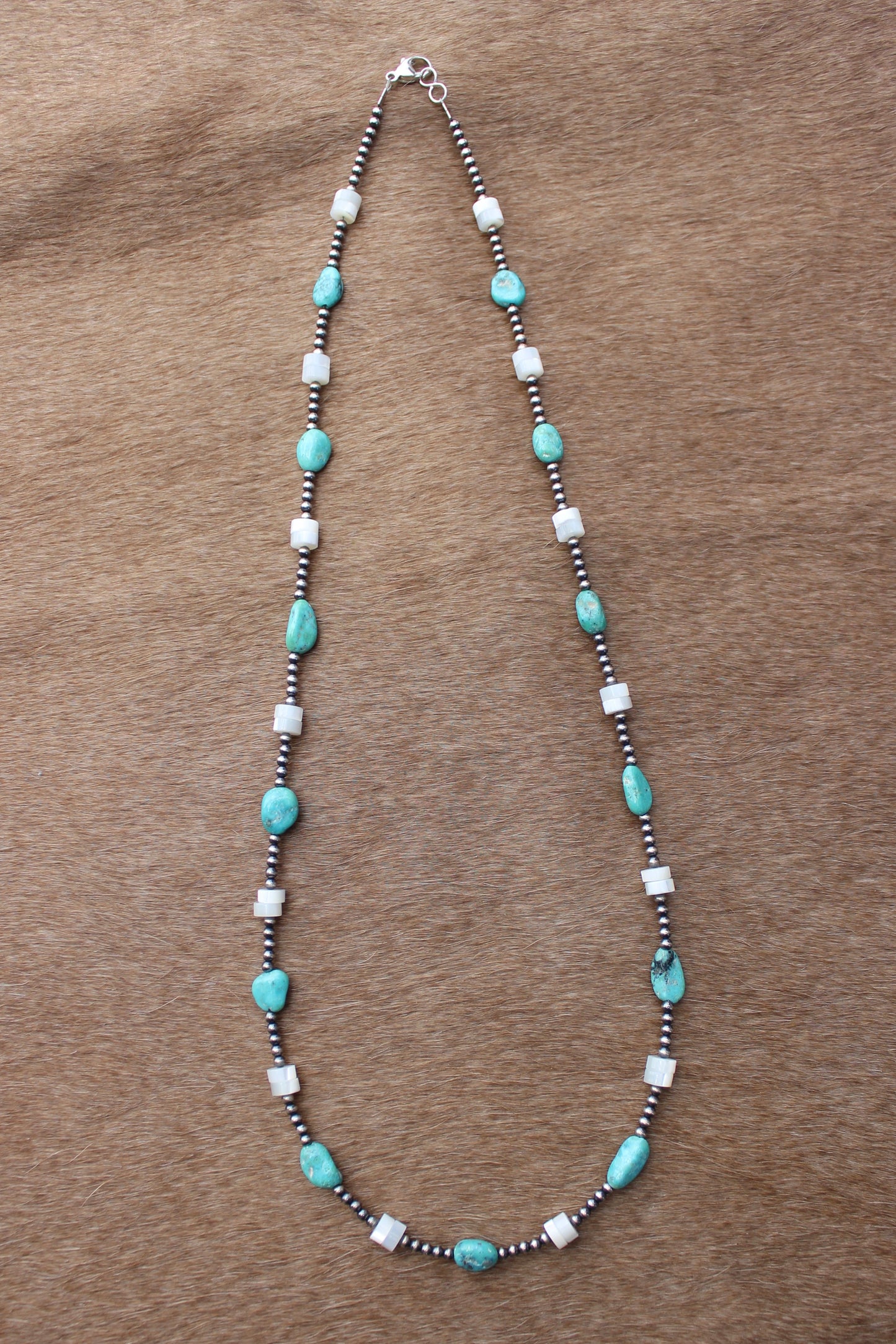White Water & Mother of Pearl Necklace