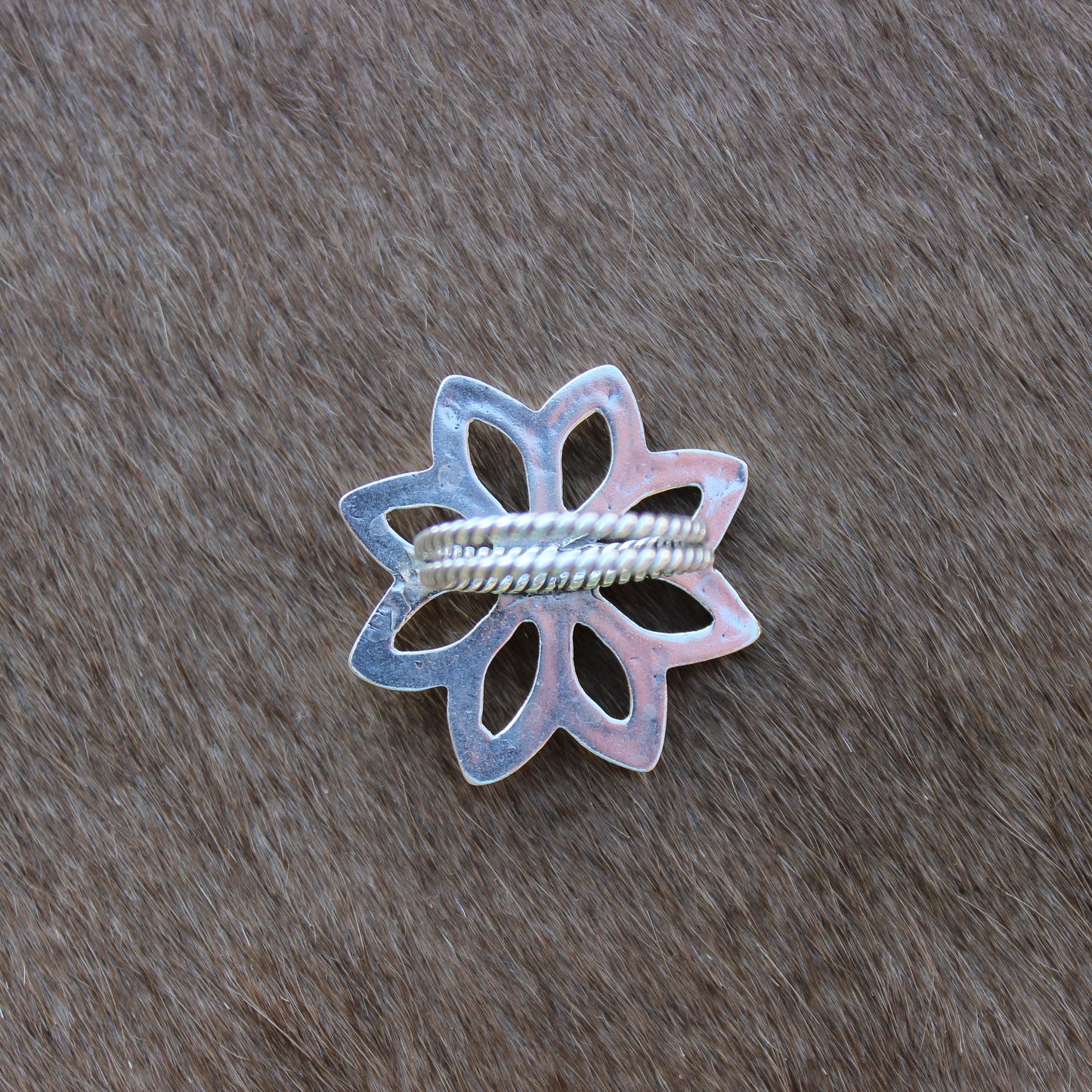 Turquoise Flower Ring