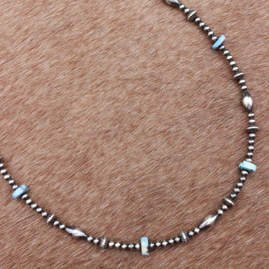 Golden Hills Textured Necklace