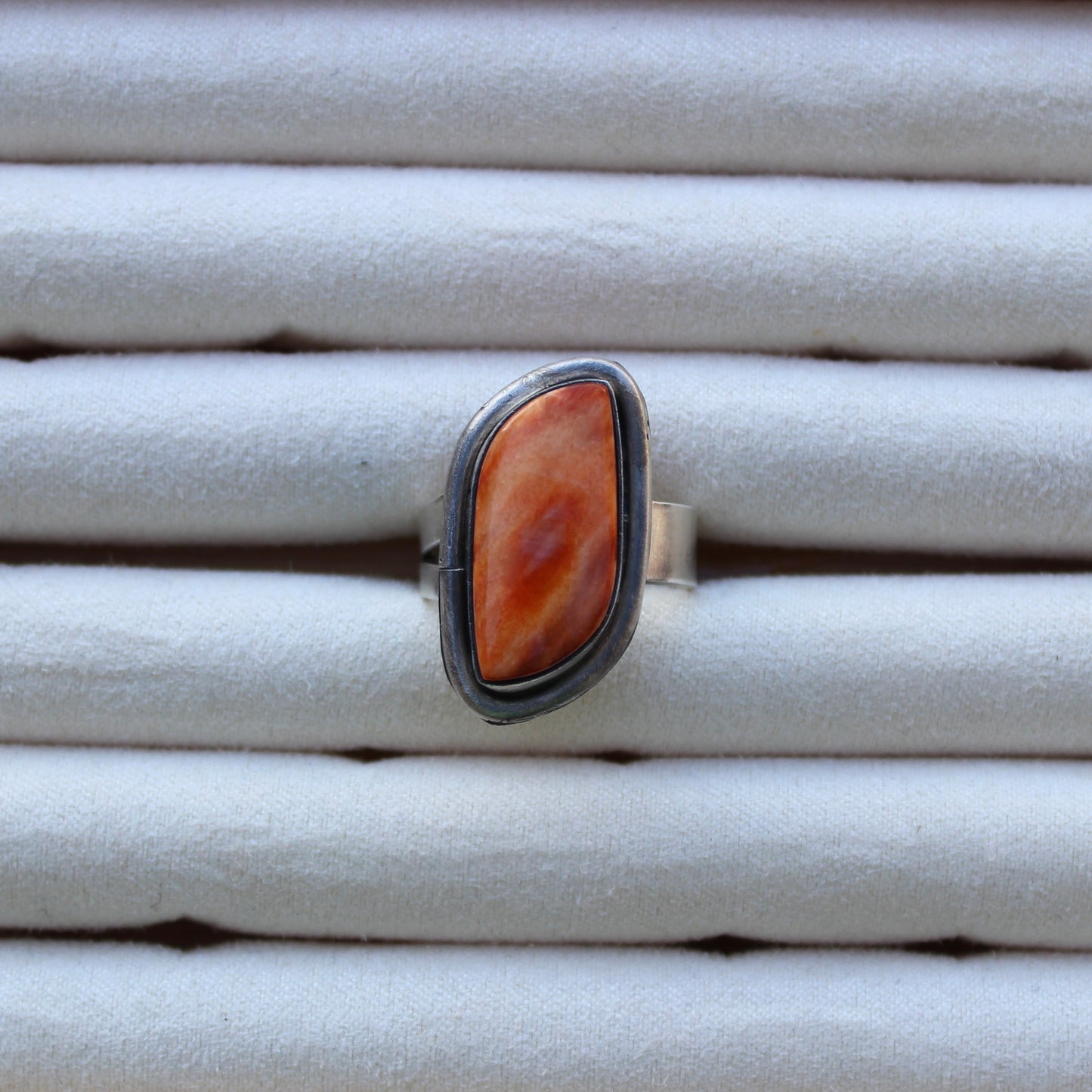 Orange Spiny Ring