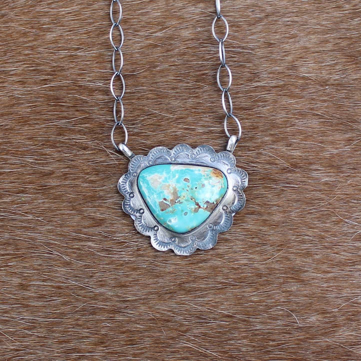 White Water Turquoise Necklace