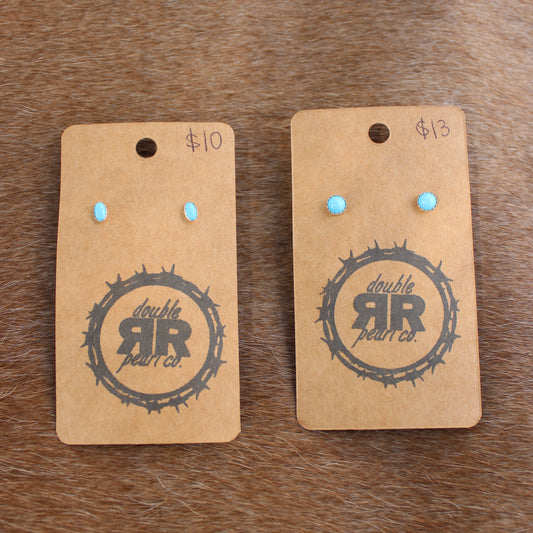 Turquoise Stacker Studs