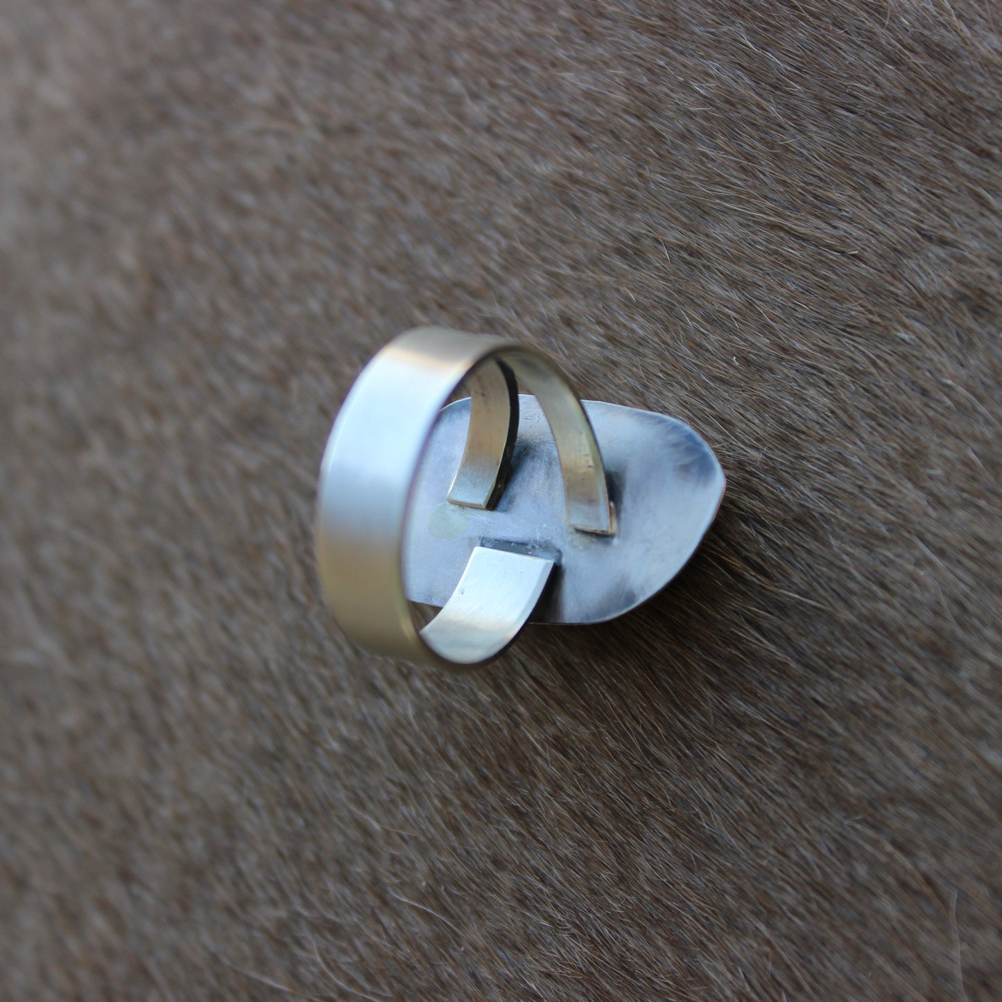 Orange Spiny Ring