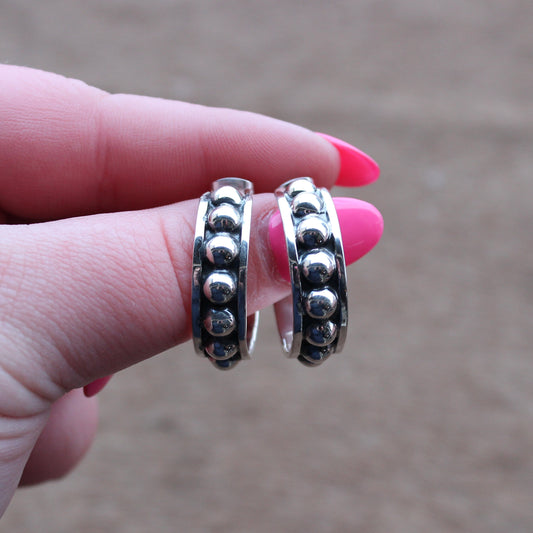 Sterling Silver Hoops - Ready to Ship