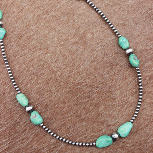 White Water Turquoise Necklace