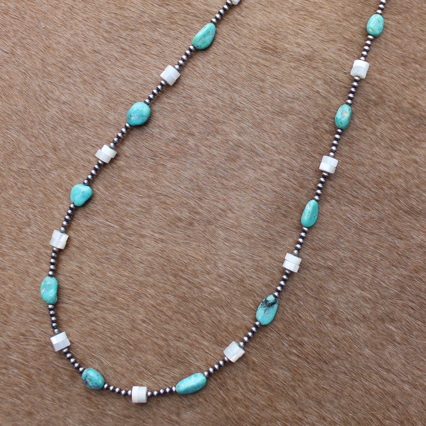 White Water & Mother of Pearl Necklace
