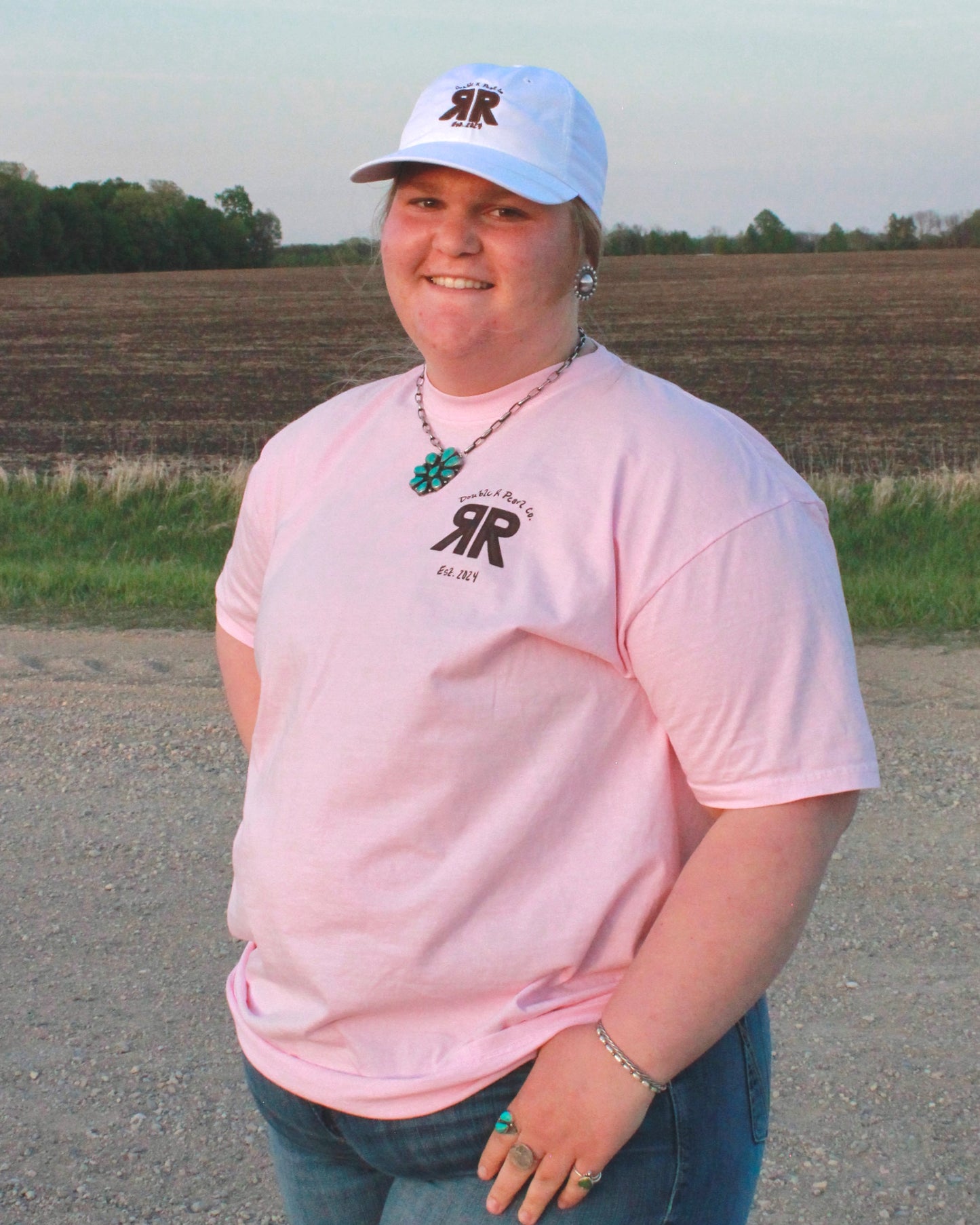 Double R Tee - Pink