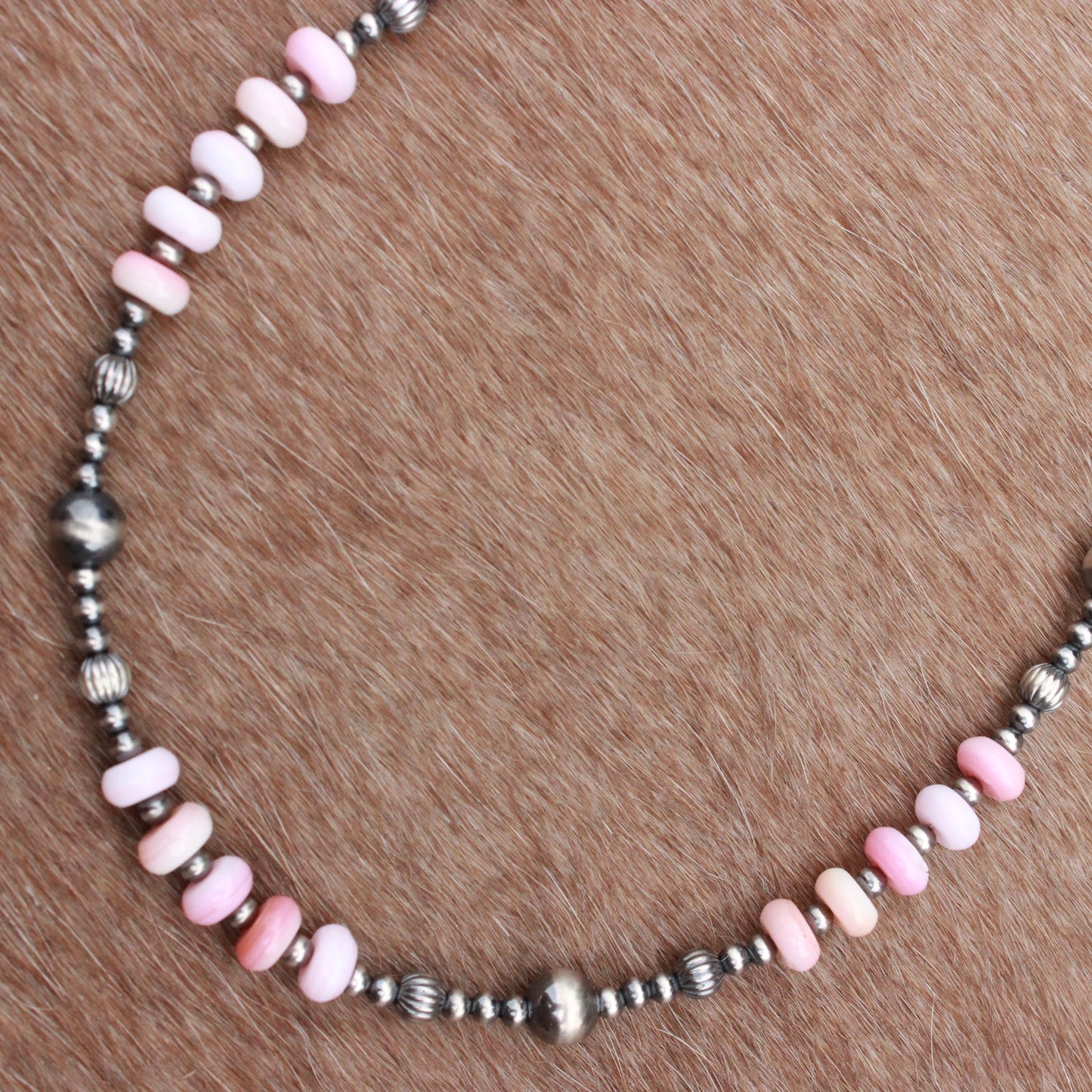 Pink Conch & Melon Necklace