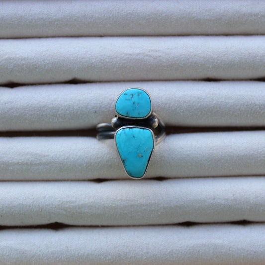 Two Stone Adjustable Ring