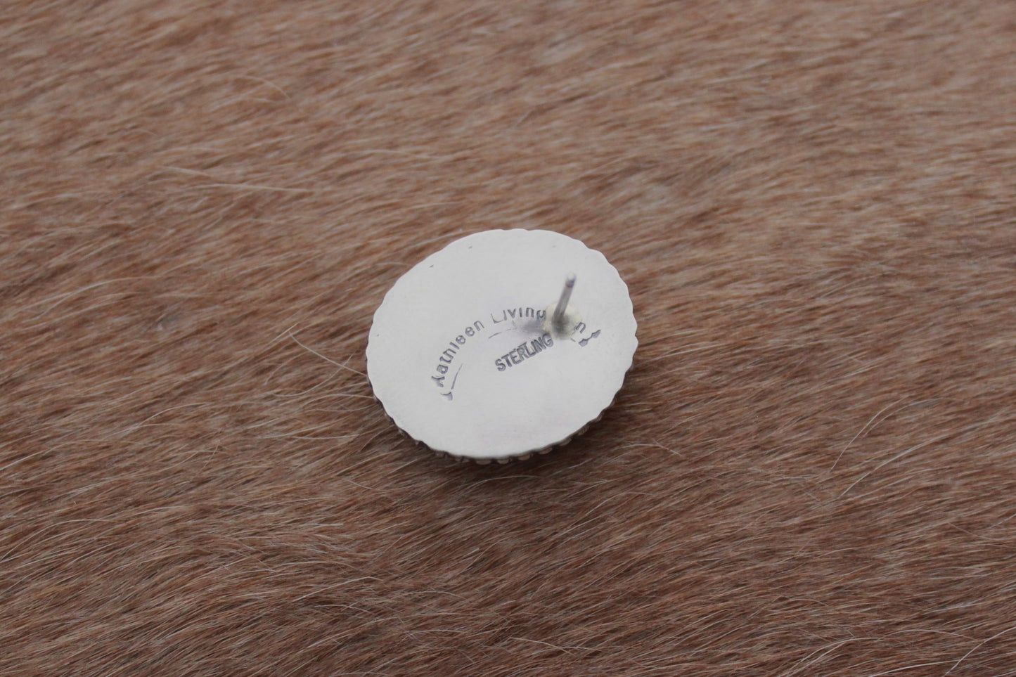 Purple Spiny Stud Earrings - Ready to Ship