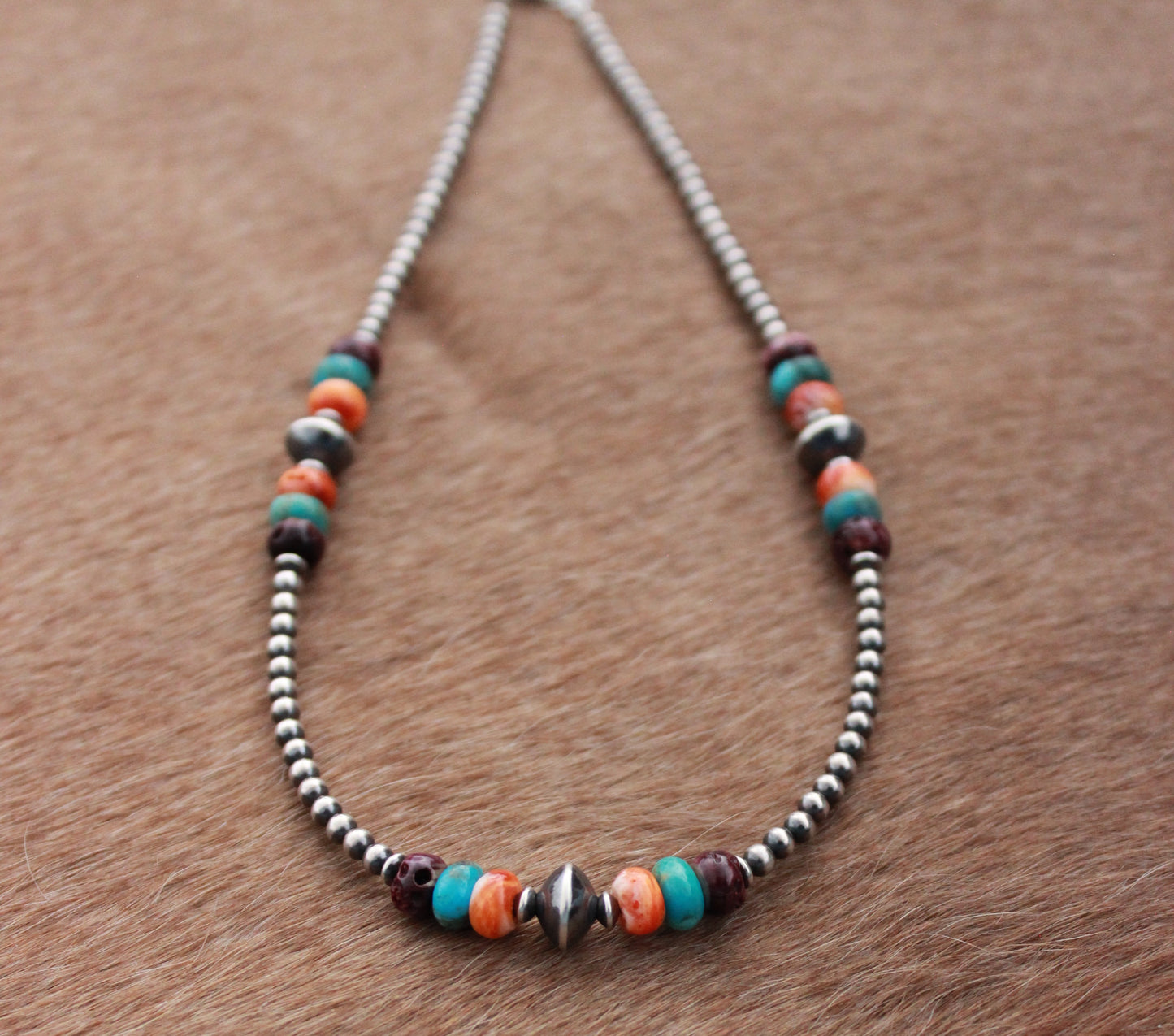 Graduated Colorful Necklace - Ready to Ship