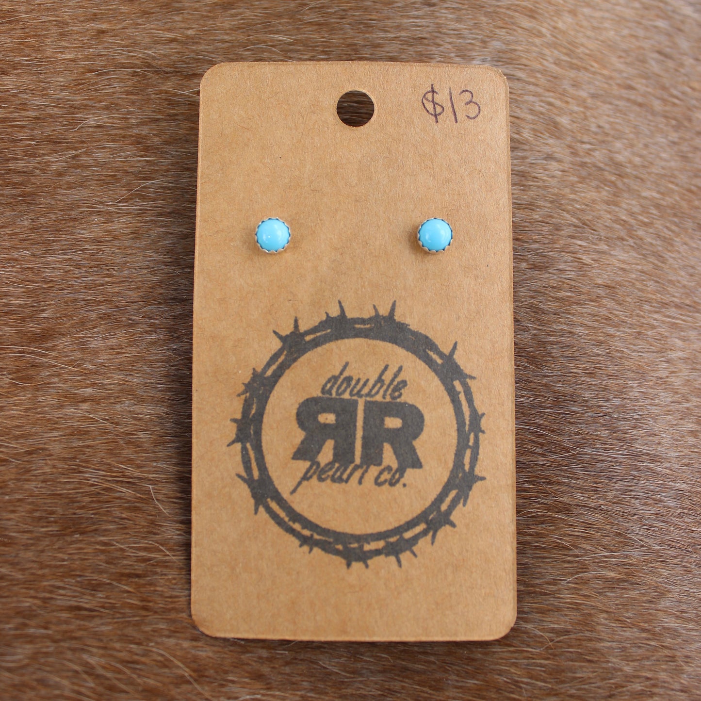 Turquoise Stacker Studs