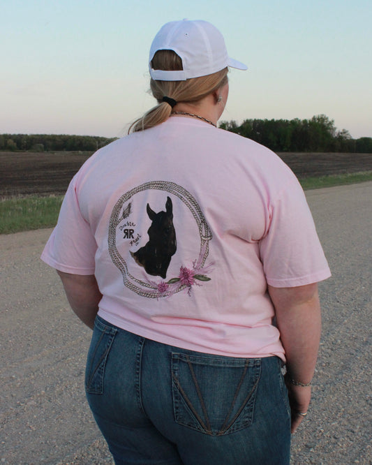 Double R Tee - Pink