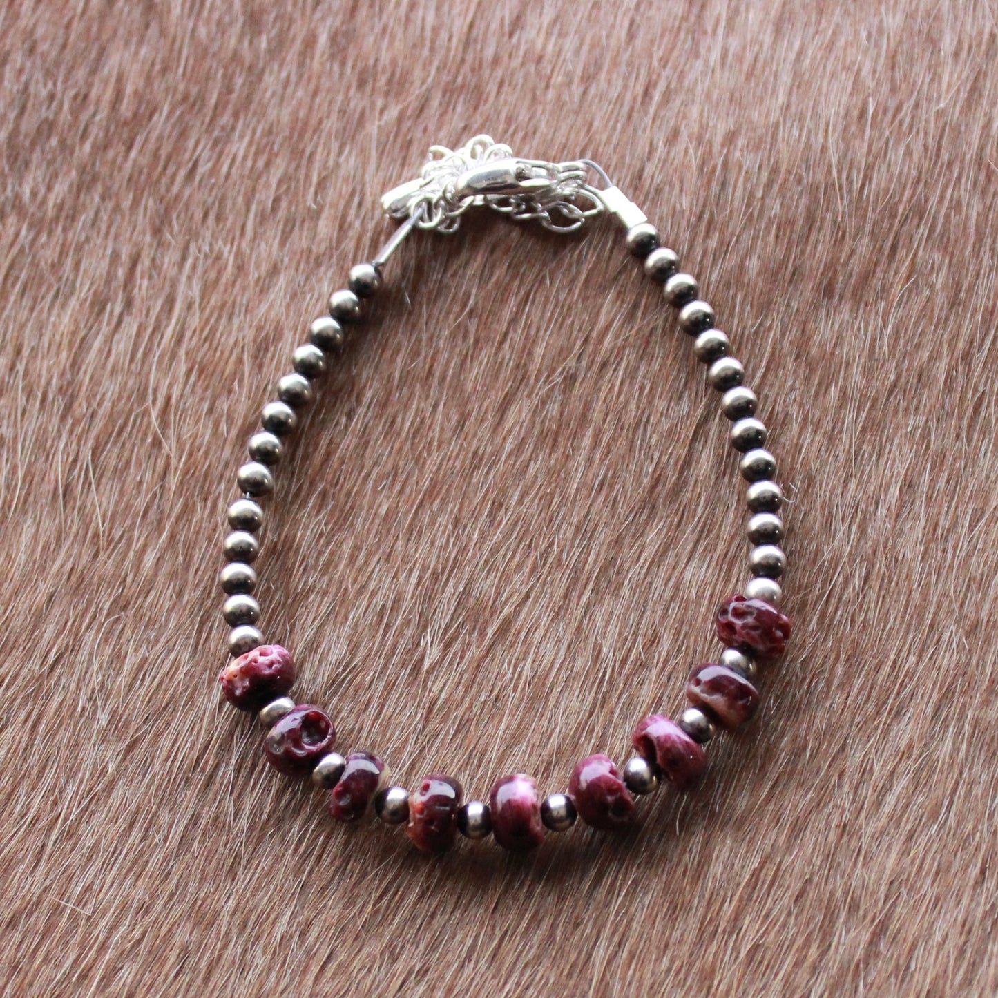 Purple Spiny Bracelet - Made to Order