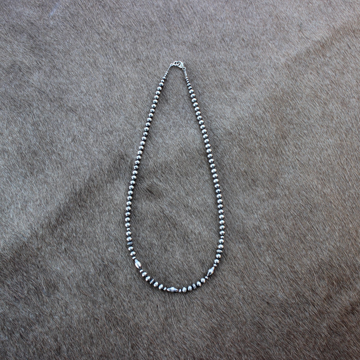 Simple Stacker Sterling Silver Pearl Necklace - Made to Order