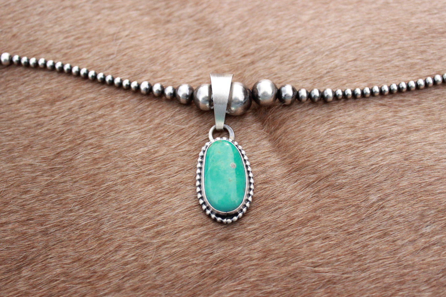 #8 Turquoise Pendant - Ready to Ship
